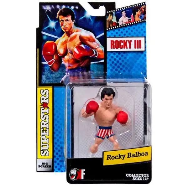 Rocky III Big Screen Superstars Rocky Balboa Mini Figure [USA Trunks]