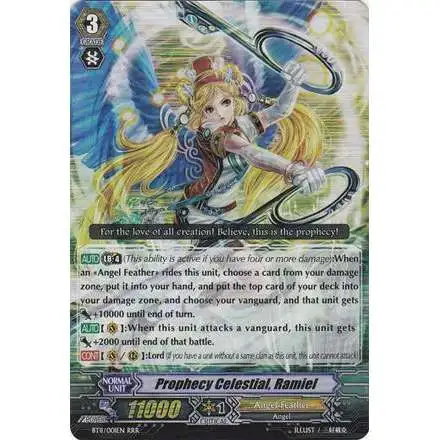 Cardfight Vanguard Seal Dragons Unleashed Triple Rare RRR Prophecy Celestial, Ramiel BT11/001