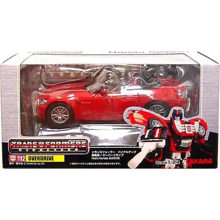 トランスフォーマー バイナルテック オーバードライブ ホンダS2000 Transformers Japanese Binaltech Honda S2000 Overdrive Action