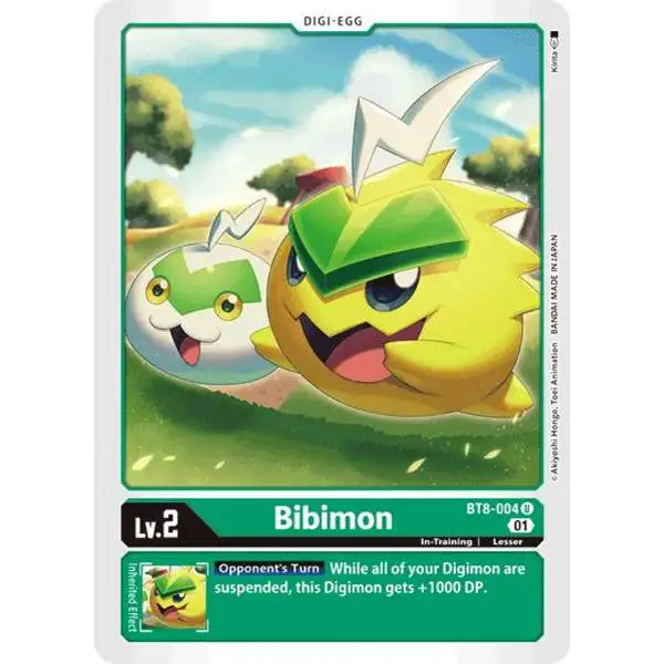 Digimon New Awakening Uncommon Bibimon BT8-004