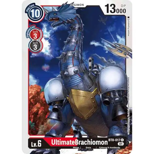 Digimon New Awakening Common UltimateBrachiomon BT8-017