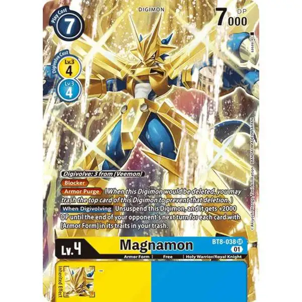 Digimon New Awakening Super Rare Magnamon BT8-038 [Alternate Art]