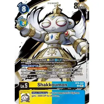 Digimon New Awakening Rare Shakkoumon BT8-042 [Tamer Party Pack -The Beginning-]
