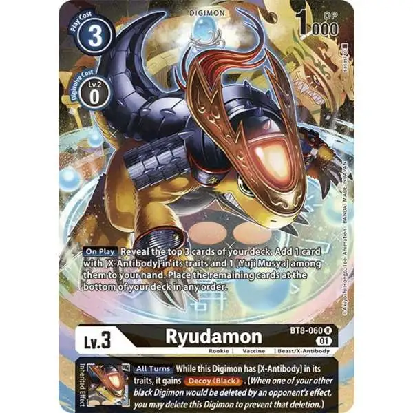 Digimon New Awakening Rare Ryudamon BT8-060 [Alternate Art]