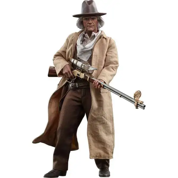 Back to the Future III Movie Masterpiece Doc Brown Collectible Figure [Back to the Future III]