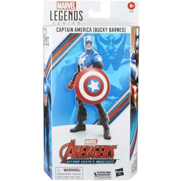 Avengers Marvel Legends Captain America Bucky Barnes Exclusive Action Figure [60th Anniversary] (Pre-Order ships September)