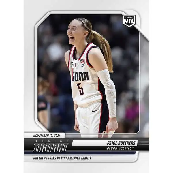 NCAA 2024 Panini Instant College Basketball Paige Bueckers #49 [Joins Panini America Family]