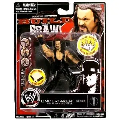WWE Wrestling Build N' Brawl Series 1 Undertaker Action Figure