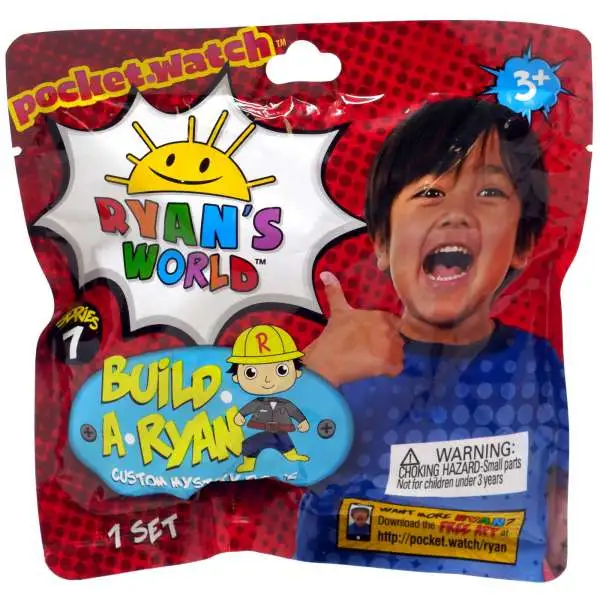 Ryan's World Build a Ryan Custom Mystery Figure Mystery Pack