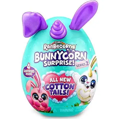 Rainbocorns Bunnycorn Series 2 Cotton Tails Surprise Mystery Egg