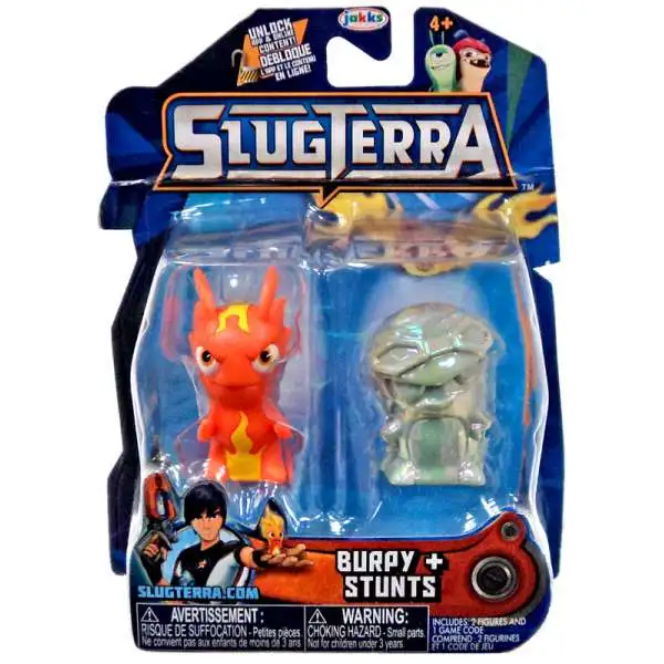 Slugterra Series 6 Burpy & Stunts Mini Figure 2-Pack