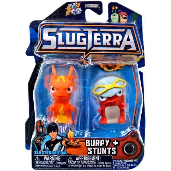 Slugterra Series 3 Burpy & Stunts Mini Figure 2-Pack