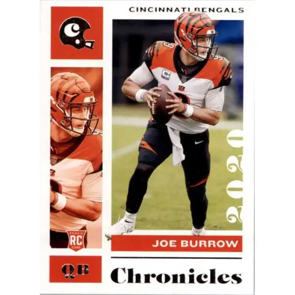 2020 Panini Illusions Joe Burrow Orange Trophy Parallel RC Rookie Clean! SP