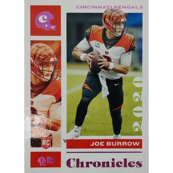 NFL 2020 Panini Chronicles Football Pink Joe Burrow #19 [Rookie]