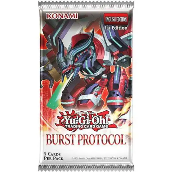 YuGiOh Burst Protocol Booster Pack [9 Cards]