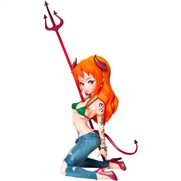 One Piece Bustercall Devilish Nami 4.5-Inch Collectible PVC Figure