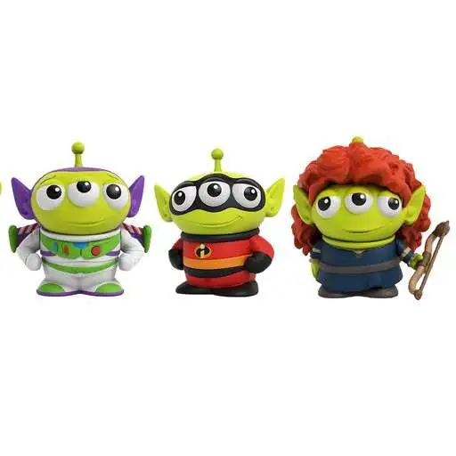 Disney / Pixar Toy Story Alien Remix Buzz Lightyear, Merida & Mr. Incredible 3-Inch Mini Figure 3-Pack [Damaged Package]