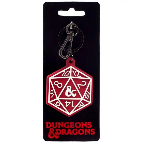 Dungeons & Dragons 20-Sided Dice Keychain