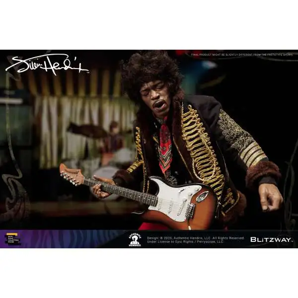 Jimi Hendrix Deluxe Collectible Figure