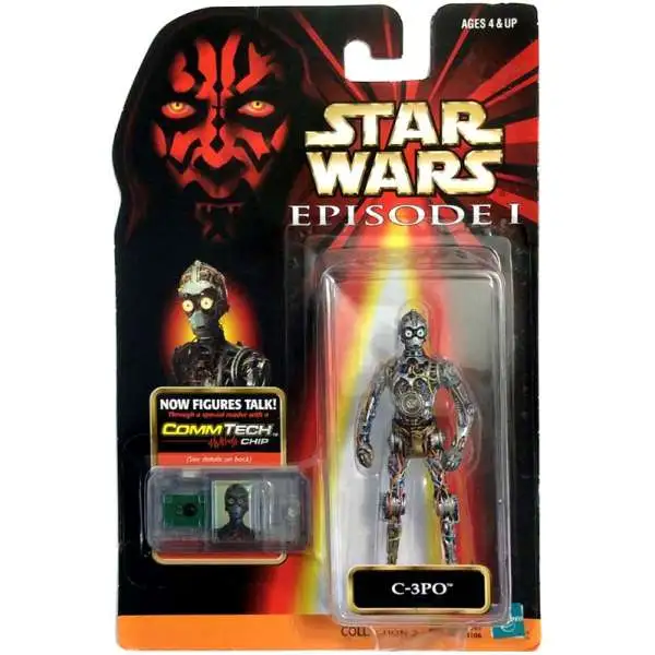 Star Wars Phantom Menace 1999 Episode I Basic C-3PO Action Figure