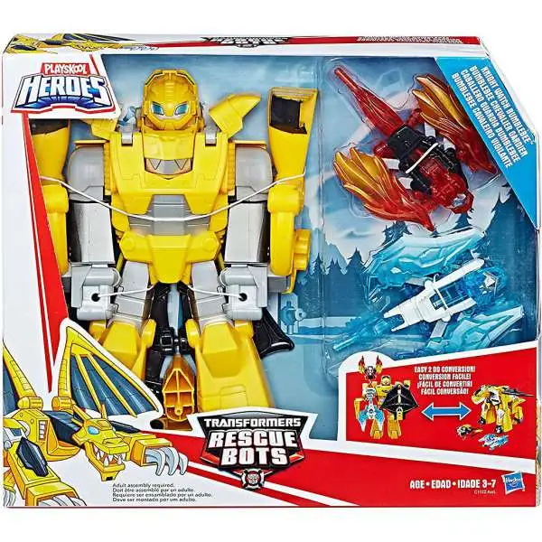 Transformers Rescue Bots Knight Watch Bumblebee Action Figure