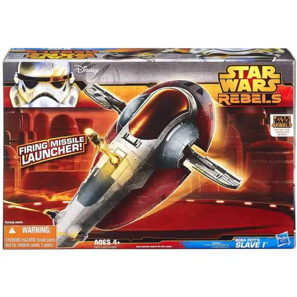 Star Wars Rebels Class II Boba Fett's Slave I 3.75-Inch Attack Vehicle
