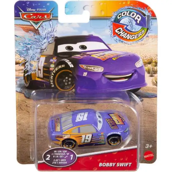 Disney / Pixar Cars Cars 3 Color Changers Bobby Swift Diecast Car