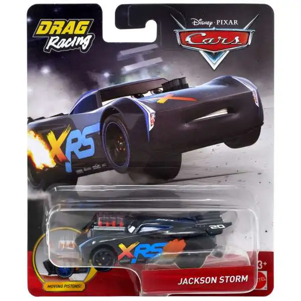 Disney / Pixar Cars Cars 3 Drag Racing Jackson Storm Diecast Car