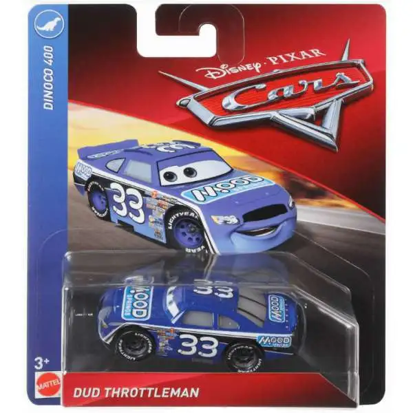 Disney / Pixar Cars Cars 3 Dinoco 400 Dud Throttleman Diecast Car