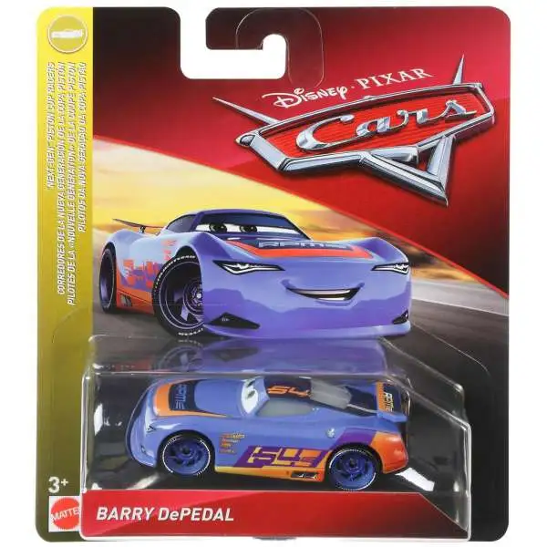 Disney / Pixar Cars Cars 3 "Next-Gen" Piston Cup Racers Barry DePedal Diecast Car