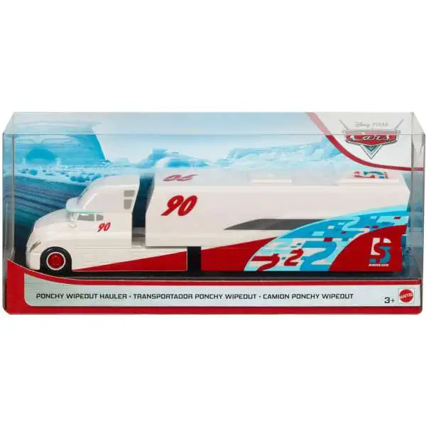 Disney / Pixar Cars Cars 3 Ponchy Wipeout Hauler Diecast Car