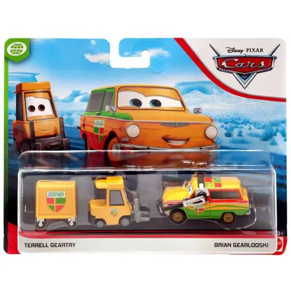 Disney Pixar Cars Cars 3 WGP Terrell Geartry Brian Gearlooski 155