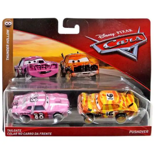 Disney / Pixar Cars Cars 3 Thunder Hollow Tailgate & Pushover Diecast Car