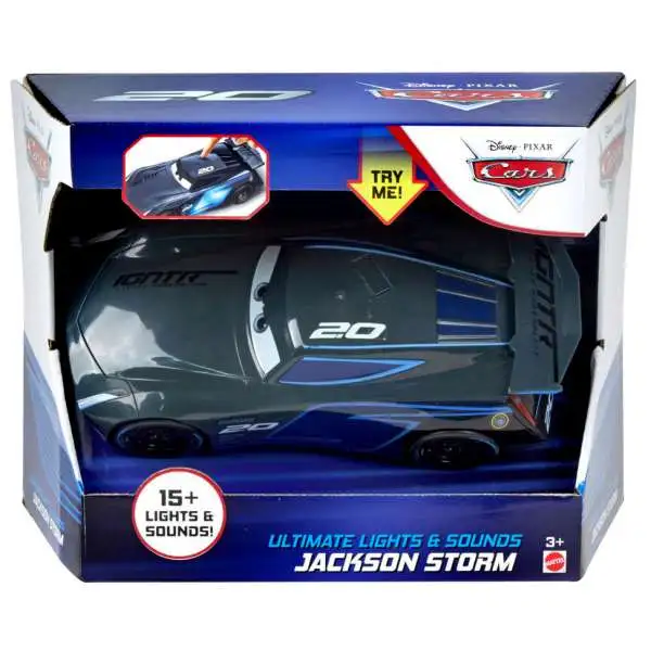 Disney / Pixar Cars Cars 3 Ultimate Lights & Sounds Jackson Storm Vehicle [Damaged Package]