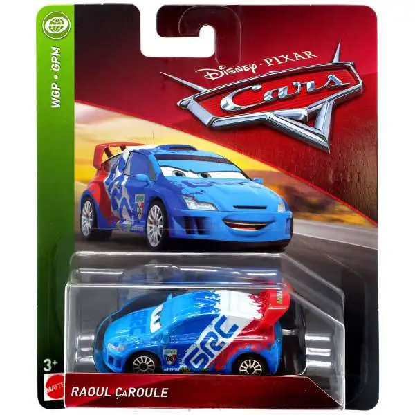 Disney / Pixar Cars Cars 3 WGP Raoul CaRoule Diecast Car