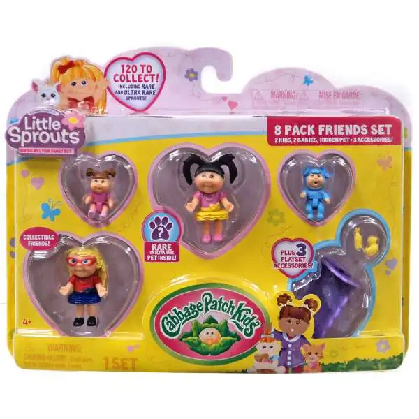 Cabbage Patch Kids Little Sprouts Olive Jullet Mini Figure 8-Pack