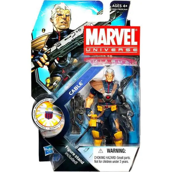 Marvel Universe Series 13 Cable Action Figure #7 [Without Baby Variant]