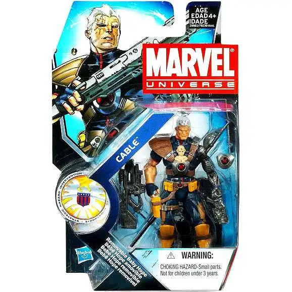 Marvel Universe Series 13 Cable Action Figure #7 [With Baby Hope]