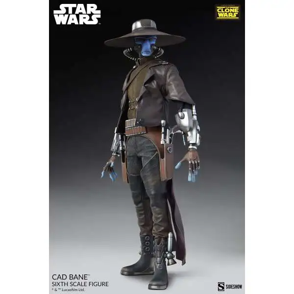 Star Wars Clone Wars Cad Bane Collectible 1/6 Scale Figure