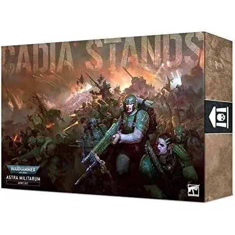 Warhammer 40,000 Astra Militarum Cadia Stands Army Set Miniature