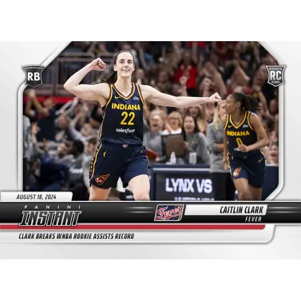 WNBA Indiana Fever 2024 Instant Basketball Caitlin Clark #171 [Rookie, Breaks Assists Record]