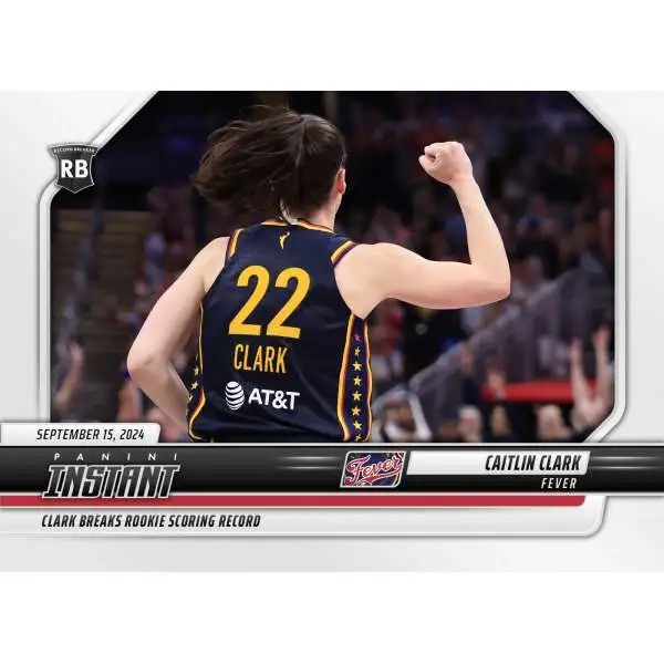 WNBA Indiana Fever 2024 Instant Basketball Caitlin Clark #218 [Rookie, Breaks Rookie Scoring Record]