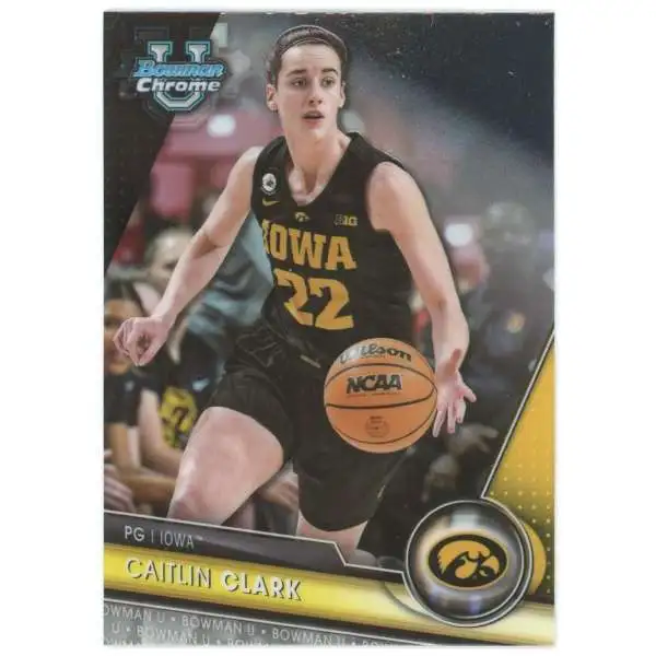WNBA 2023-24 Bowman Chrome University Caitlin Clark #34
