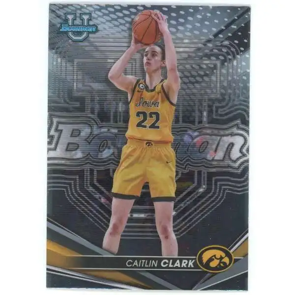 WNBA 2022-23 Bowman Best Chrome University Caitlin Clark #50