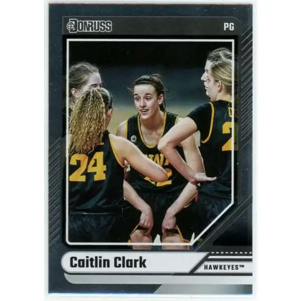 NCAA 2024 Panini Caitlin Clark Collection Metalized Donruss Caitlin Clark #2