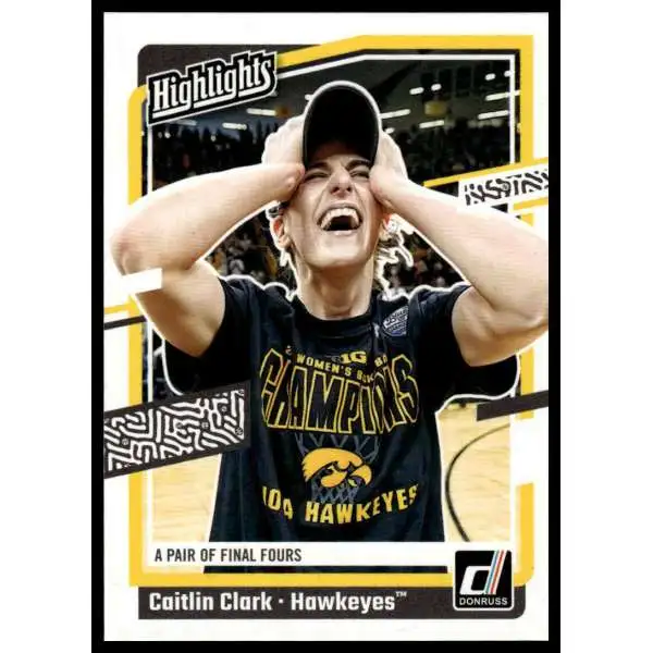 WNBA 2024 Panini Caitlin Clark Collection Highlights Caitlin Clark H8