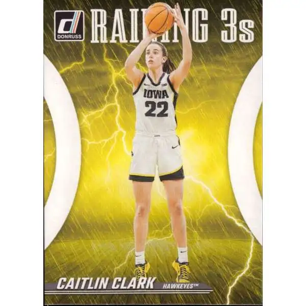 WNBA 2024 Panini Caitlin Clark Collection Raining 3s Caitlin Clark R1