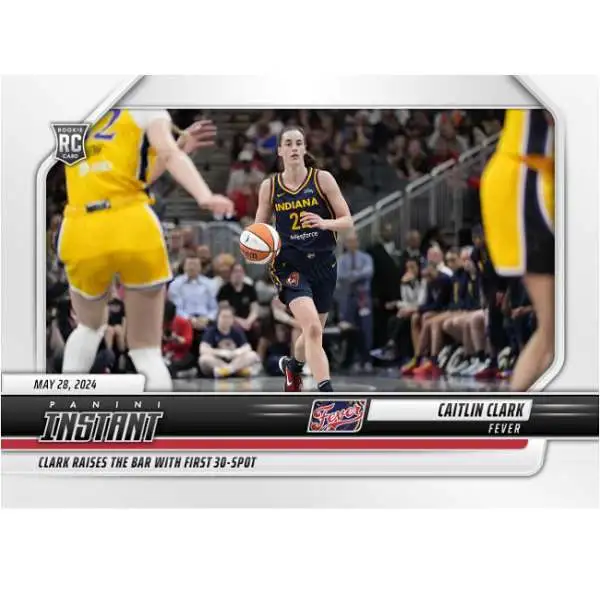WNBA Indiana Fever 2024 Instant Basketball Caitlin Clark #35 [Rookie, Raises the Bar with First 30-Spot]