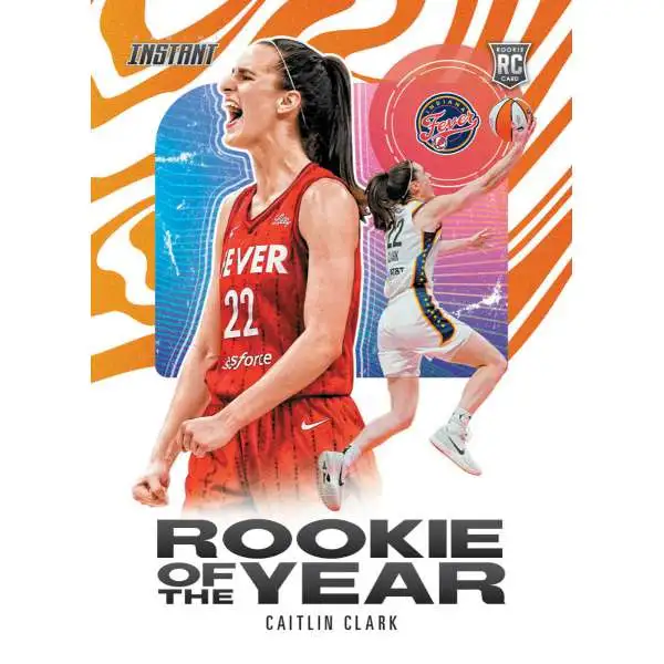 WNBA Indiana Fever 2024 Instant Basketball Caitlin Clark CCROY-A [Rookie of the Year!]