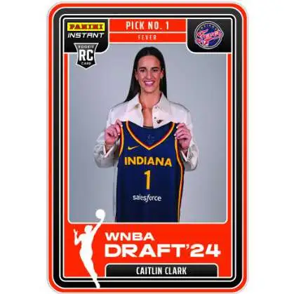 WNBA Indiana Fever 2024 Instant Draft Night Basketball Caitlin Clark DN-1 [Rookie, No. 1 Draft Pick]